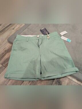 Democracy Mint Green Iliana Ab Solution Shorts